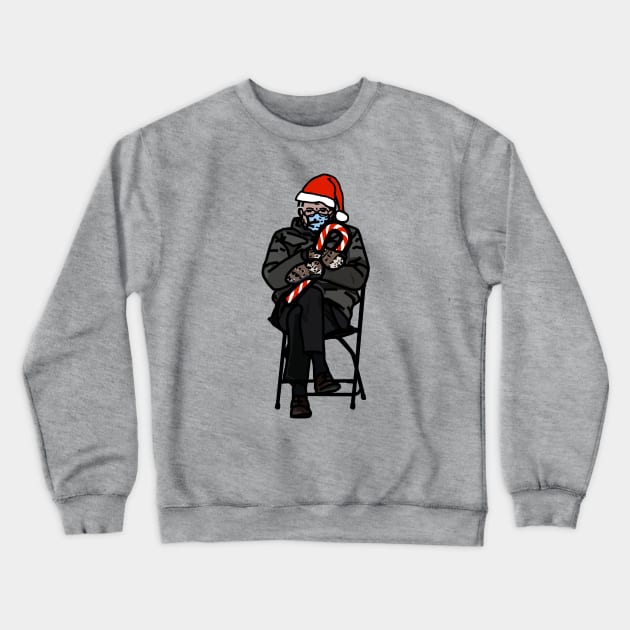 Christmas Holidays Weekend at Bernie Sanders Crewneck Sweatshirt by ellenhenryart